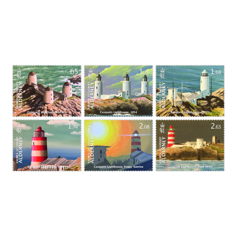 Set of 6 Stamps